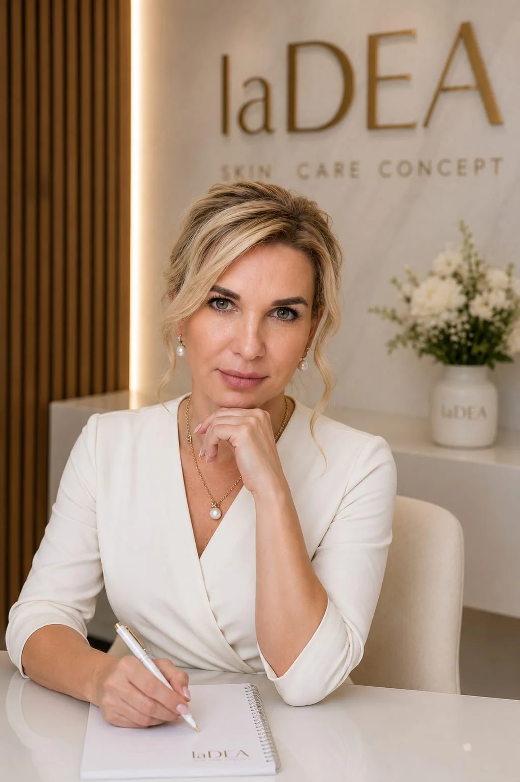Natalia Becker im Institut la DEA